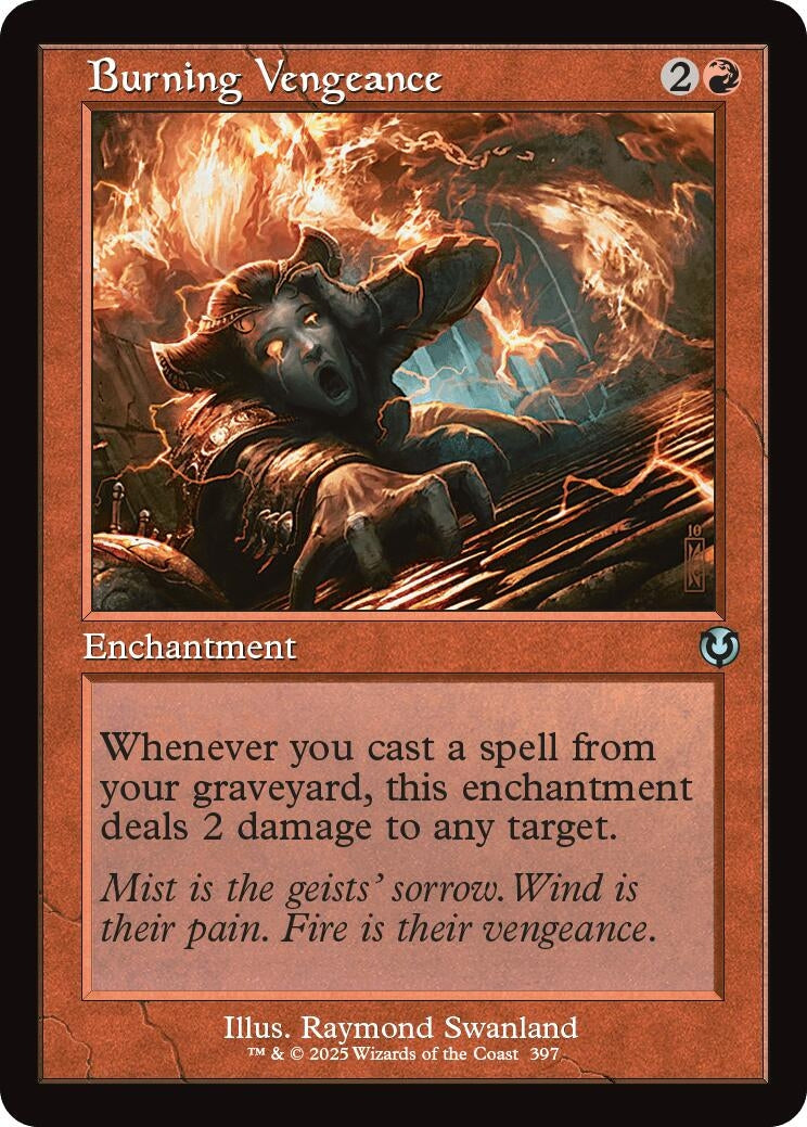 Burning Vengeance (Retro Frame) (397) [INR] - MTG Single