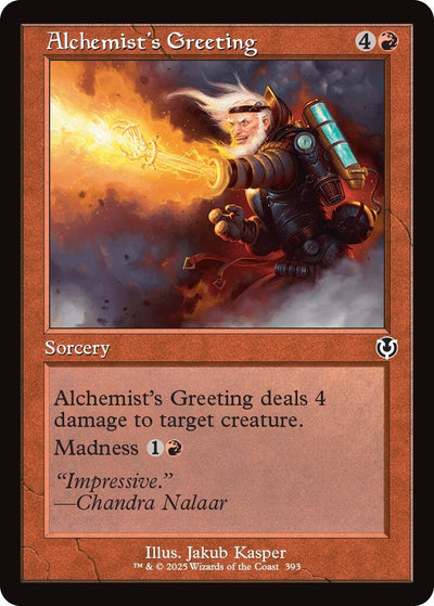 Alchemist's Greeting (Retro Frame) (393) (INR)