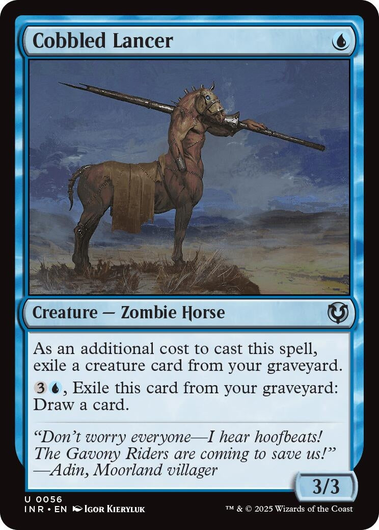 Cobbled Lancer (56) (INR) - MTG Single