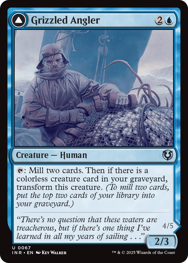 Grizzled Angler (67) (INR) - MTG Single