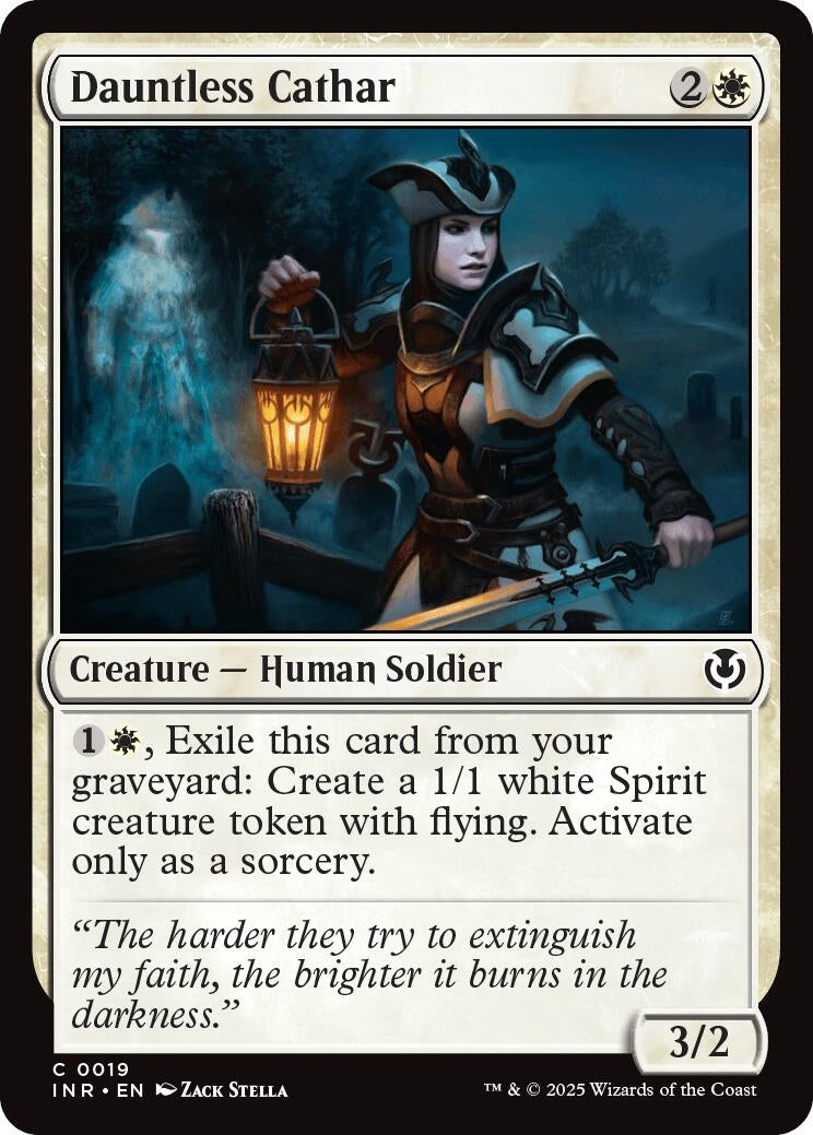 Dauntless Cathar (19) (INR) - MTG Single