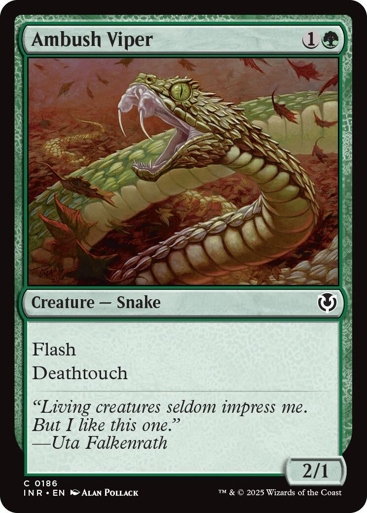 Ambush Viper (186) (INR) - MTG Single