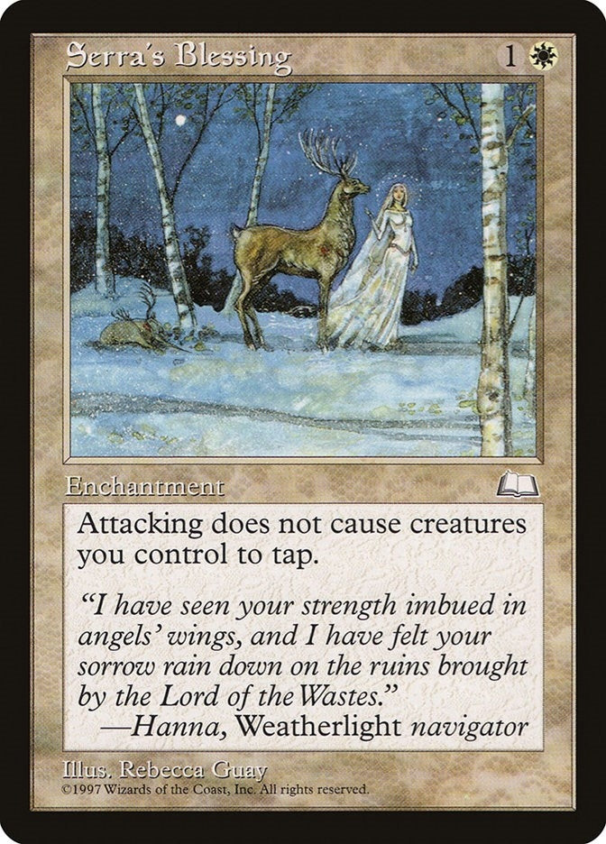 Serra’s Blessing [WTH] - MTG Single