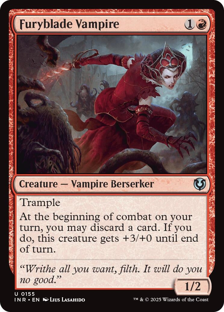 Furyblade Vampire (155) (INR) - MTG Single