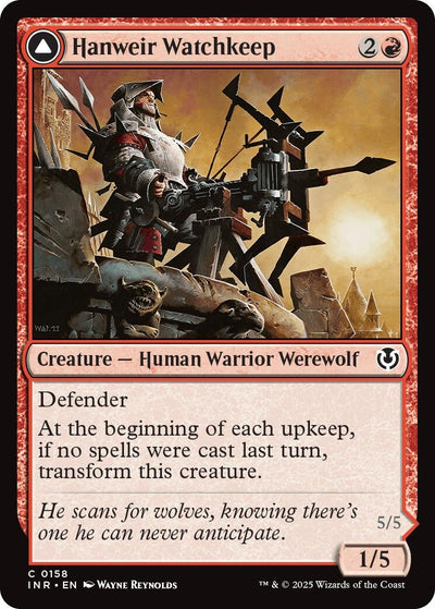 Hanweir Watchkeep (158) (Innistrad Remastered)