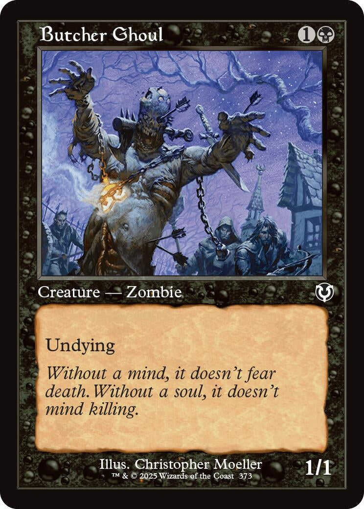 Image for Butcher Ghoul (Retro Frame) (373) (Innistrad Remastered) - Magic: The Gathering