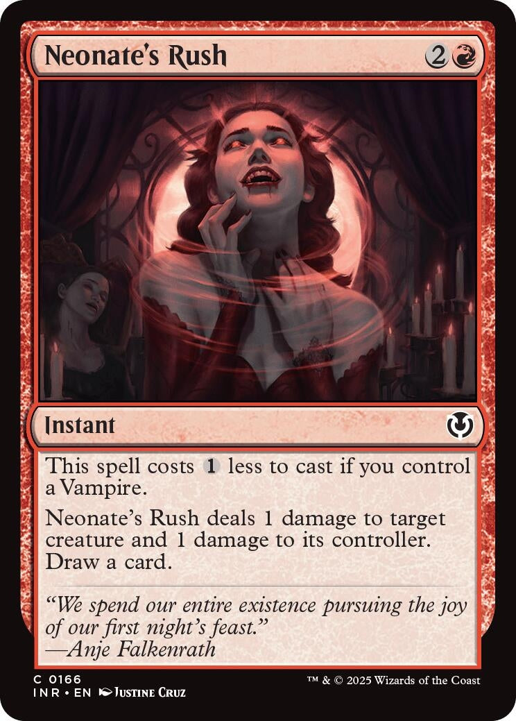 Image for Neonate's Rush (166) (Innistrad Remastered) - Magic: The Gathering