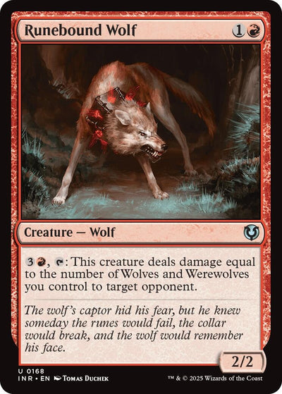Runebound Wolf (168) (Innistrad Remastered)
