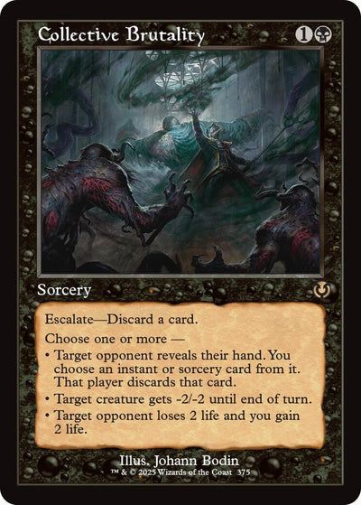 Collective Brutality (Retro Frame) (375) (Innistrad Remastered)