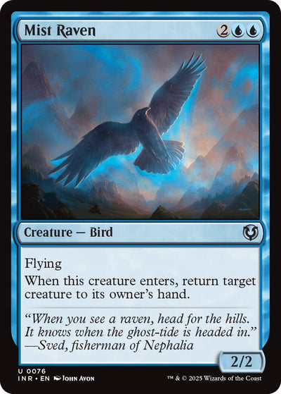 Mist Raven (76) (Innistrad Remastered)