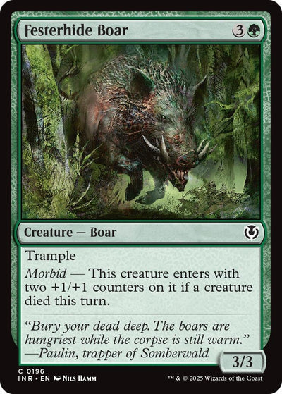 Festerhide Boar (196) (Innistrad Remastered)