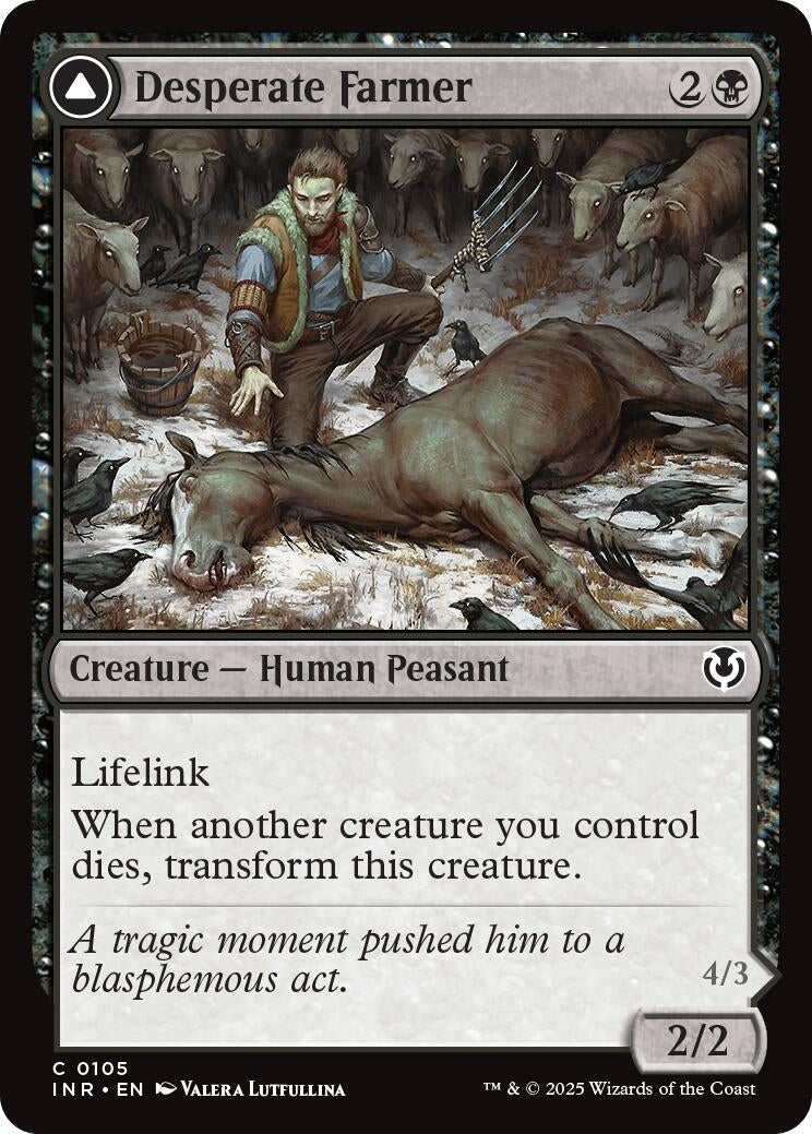 Image for Desperate Farmer (105) (Innistrad Remastered) - Magic: The Gathering
