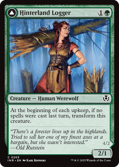 Hinterland Logger (203) (Innistrad Remastered)