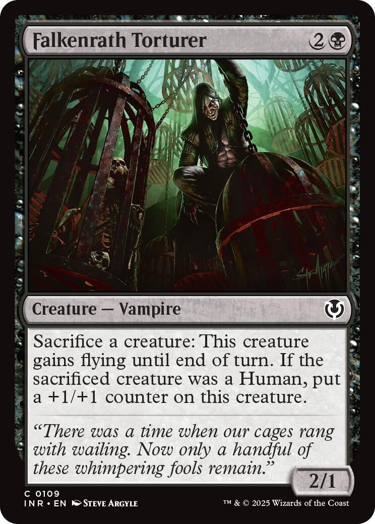 Image for Falkenrath Torturer (109) (Innistrad Remastered) - Magic: The Gathering