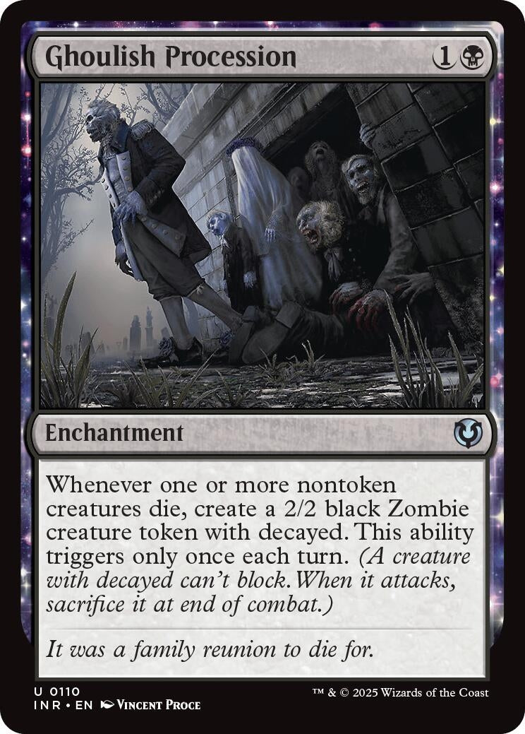 Image for Ghoulish Procession (110) (Innistrad Remastered) - Magic: The Gathering