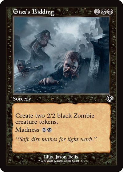 Gisa's Bidding (Retro Frame) (379) (Innistrad Remastered)