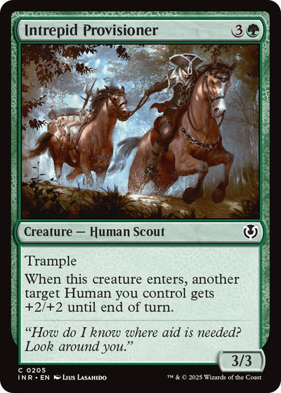 Intrepid Provisioner (205) (Innistrad Remastered)