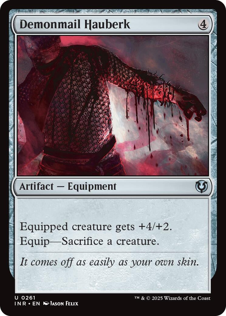 Image for Demonmail Hauberk (261) (Innistrad Remastered) - Magic: The Gathering