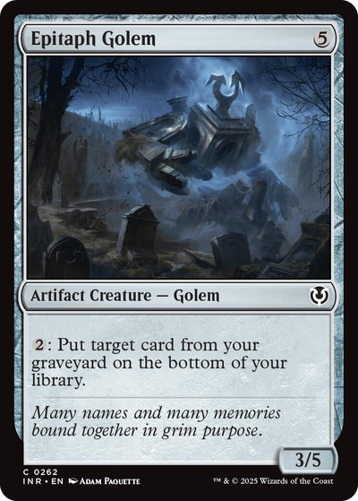 Epitaph Golem (262) (Innistrad Remastered)
