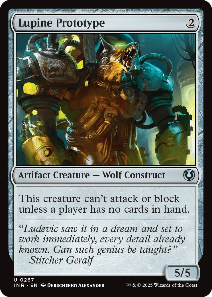 Image for Lupine Prototype (267) (Innistrad Remastered) - Magic: The Gathering