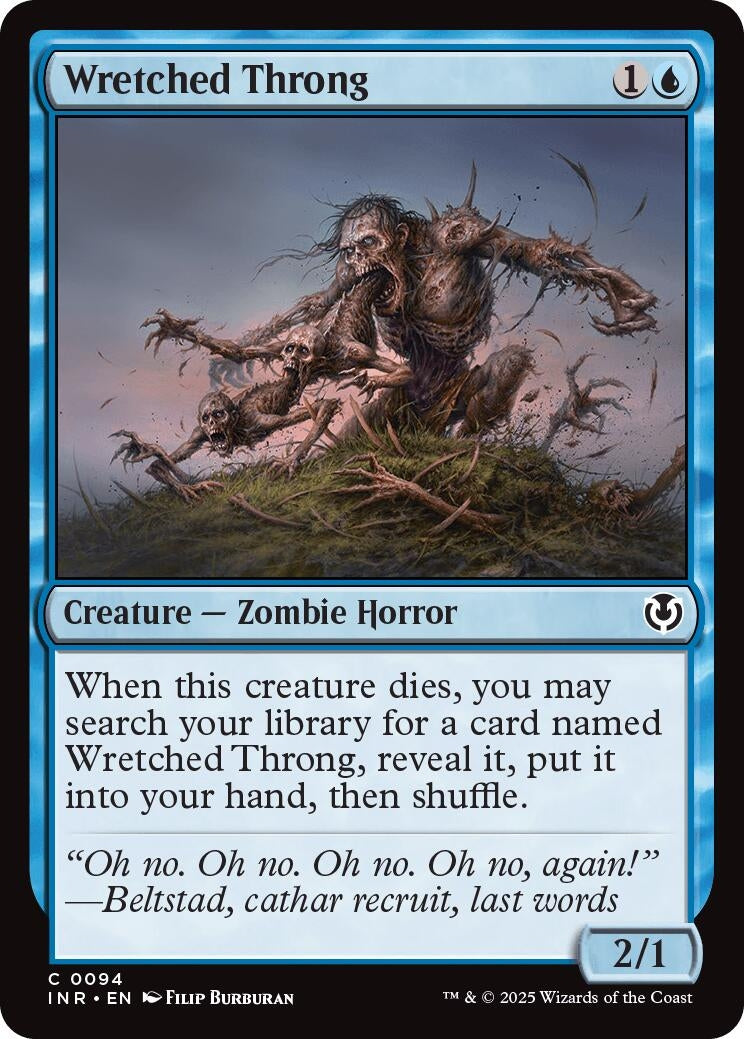 Image for Wretched Throng (94) (Innistrad Remastered) - Magic: The Gathering