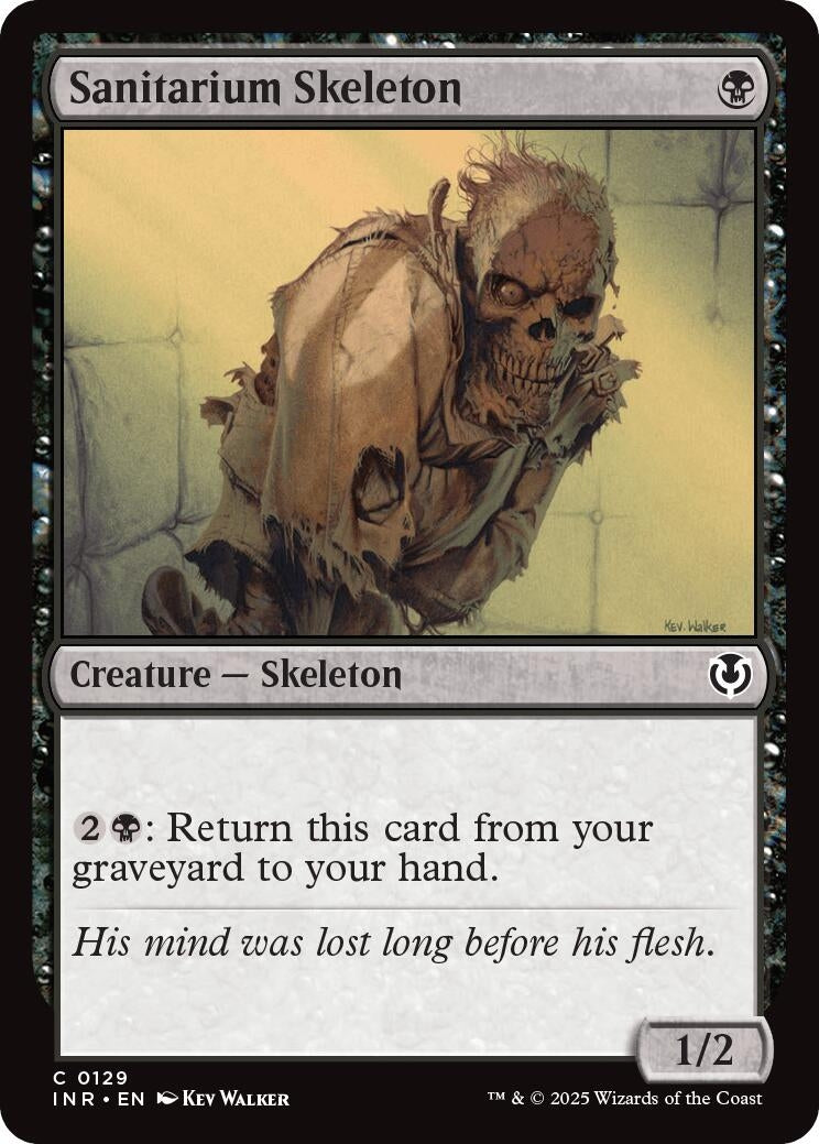 Image for Sanitarium Skeleton (129) (Innistrad Remastered) - Magic: The Gathering