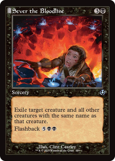 Sever the Bloodline (Retro Frame) (389) (Innistrad Remastered)