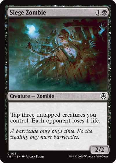 Siege Zombie (131) (Innistrad Remastered)