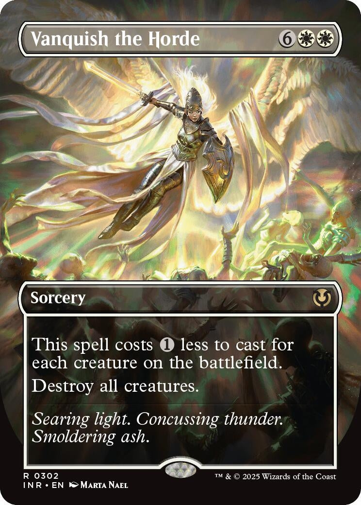Image for Vanquish the Horde (Borderless) (302) (Innistrad Remastered) - Magic: The Gathering