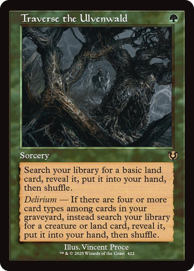Traverse the Ulvenwald (Retro Frame) (422) (Innistrad Remastered)