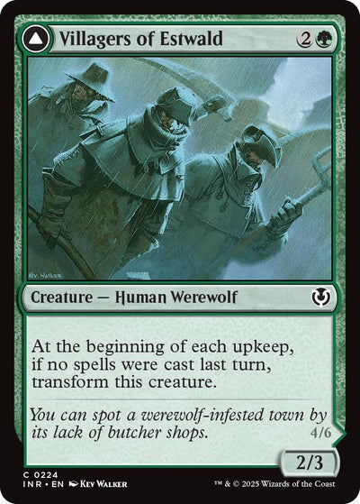 Villagers of Estwald (224) (Innistrad Remastered)