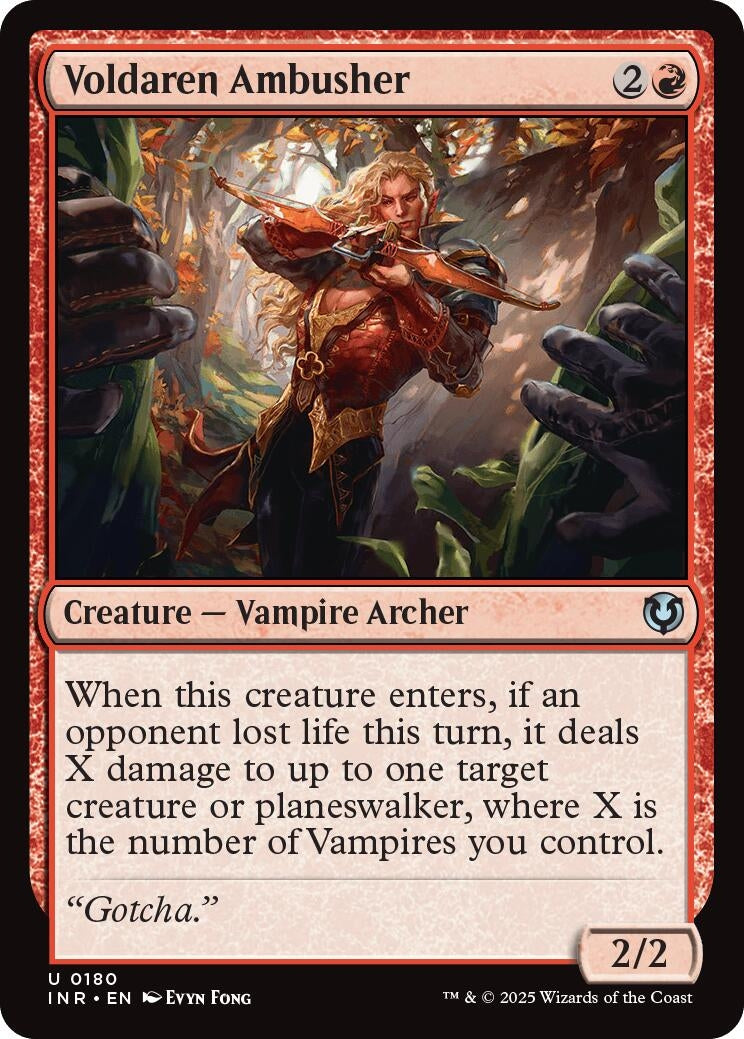 Image for Voldaren Ambusher (180) (Innistrad Remastered) - Magic: The Gathering