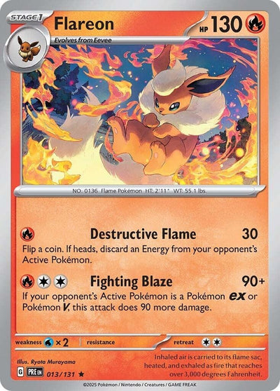 Flareon (013/131) (SV: Prismatic Evolutions)