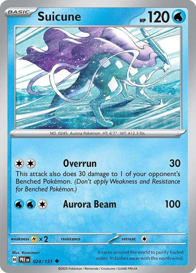 Suicune (024/131) (SV: Prismatic Evolutions)