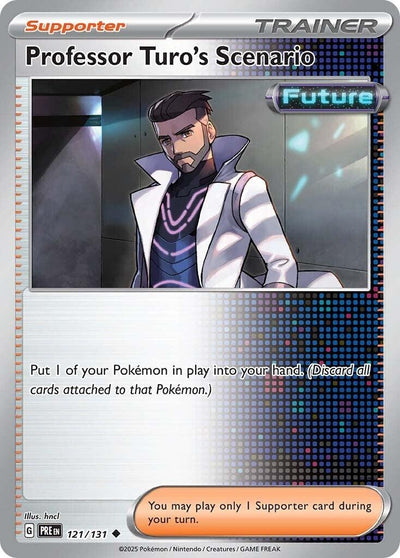 Professor Turo's Scenario (121/131) (SV: Prismatic Evolutions)