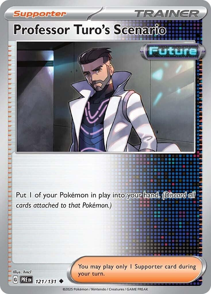 Professor Turo's Scenario (121/131) (SV: Prismatic Evolutions)