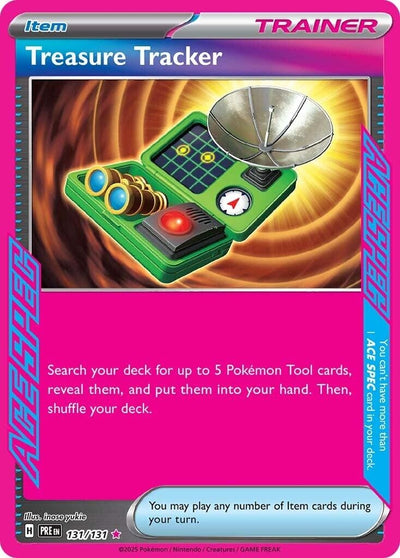 Treasure Tracker (131/131) (SV: Prismatic Evolutions)