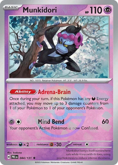 Munkidori (Poke Ball Pattern) (044/131) (SV: Prismatic Evolutions)