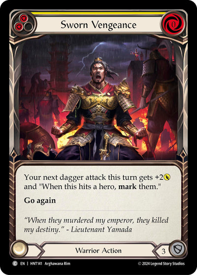 Sworn Vengeance (Yellow) (HNT141)