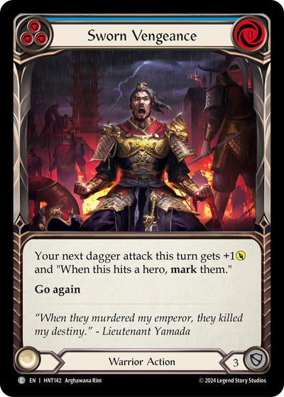 Sworn Vengeance (Blue) (HNT142)
