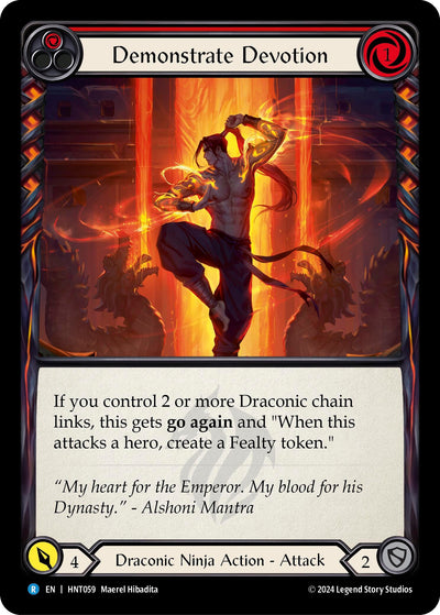 Demonstrate Devotion (Red) (HNT059)