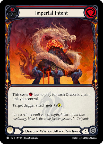 Imperial Intent (Red) (HNT109)