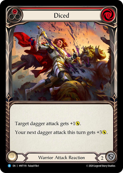 Diced (Red) (HNT119) (The Hunted)