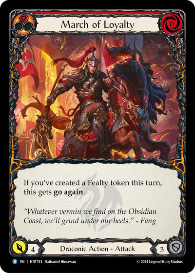 March of Loyalty (Red) (HNT153)