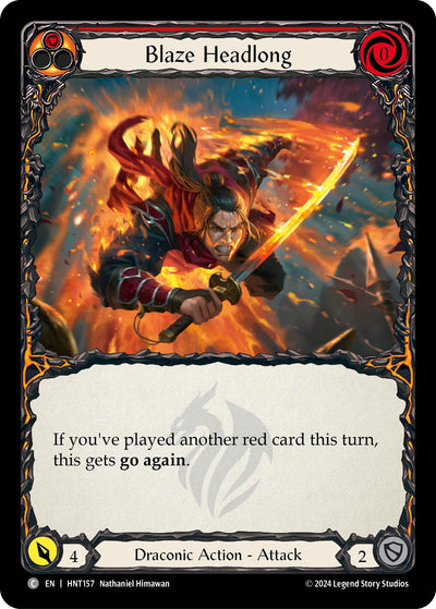 Blaze Headlong (Red) (HNT157)