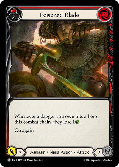 Poisoned Blade (Red) (HNT185)