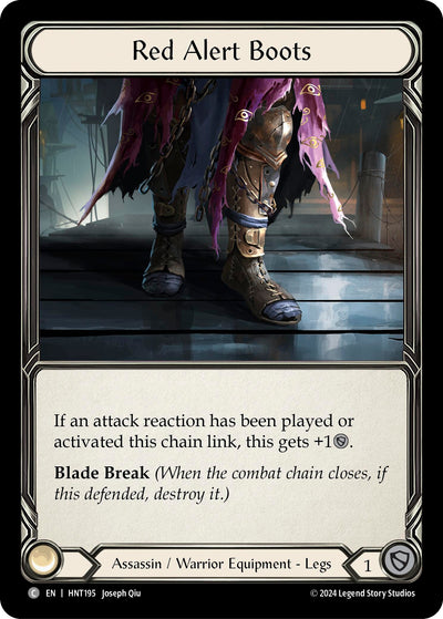 Red Alert Boots (HNT195)