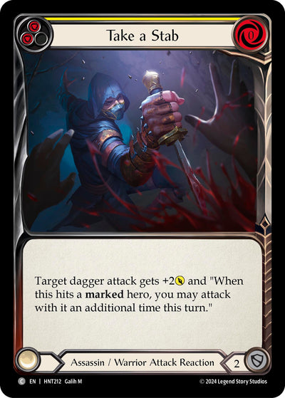 Take a Stab (Yellow) (HNT212)