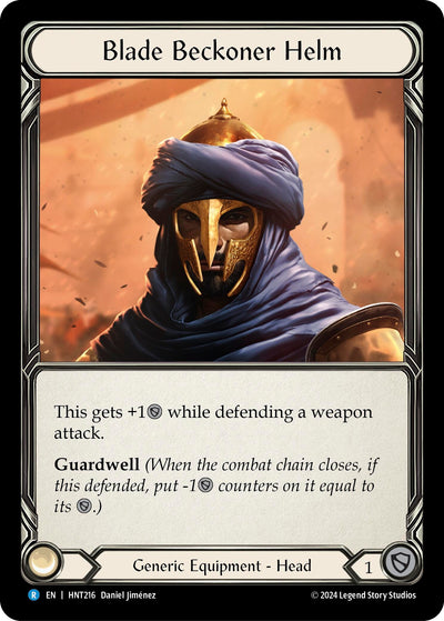 Blade Beckoner Helm (HNT216) [The Hunted]