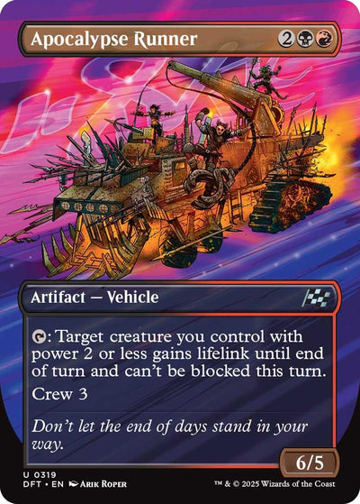 Apocalypse Runner (Borderless) (319) (DFT)